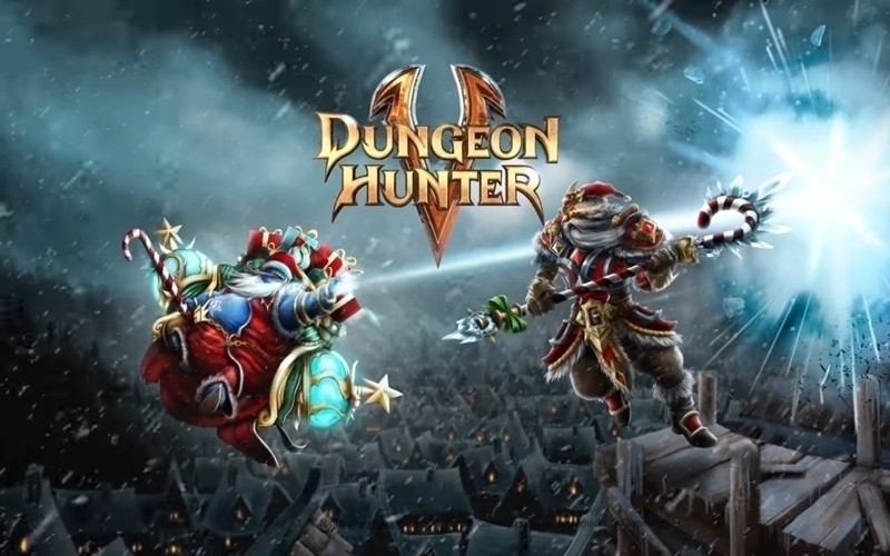 cùng tablet đắm chìm vào không gian Dungenon Hunter 5