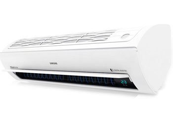Máy lạnh Samsung AR12JSFNJWKNSV thiết kế tam diện đẹp mắt, làm lạnh nhanh