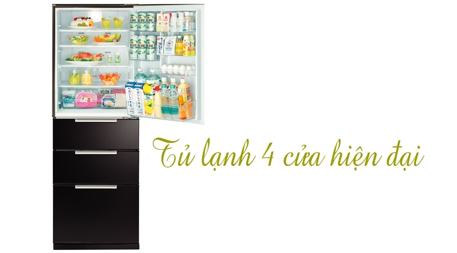 Tủ lạnh Aqua 355 lít AQR-ID360 khuyến mãi tại nguyenkim.com