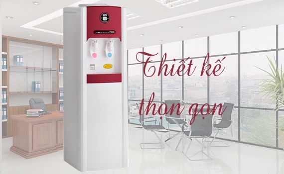 Máy nước uống nóng lạnh CNC 6000BW đỏ giá tốt tại Nguyễn Kim