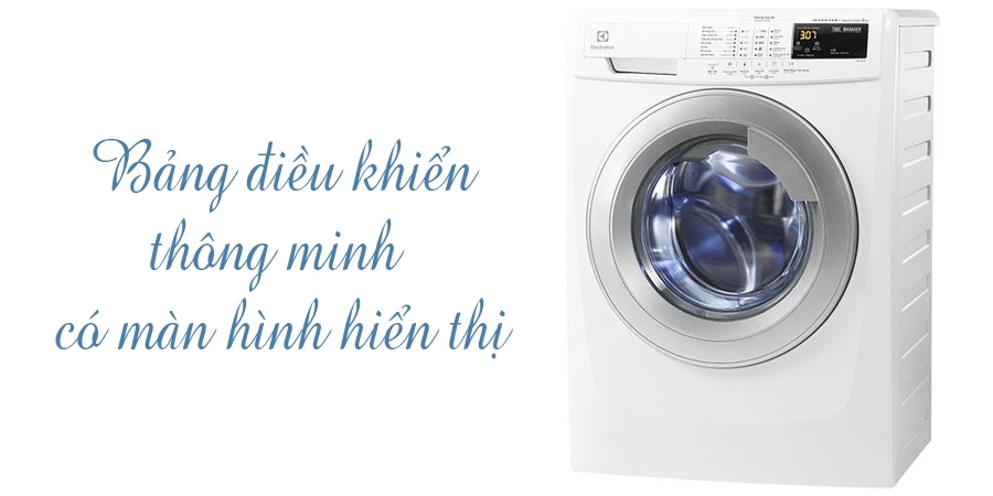 Máy giặt Electrolux EWF10844 8 kg có bảng điều khiển thông minh