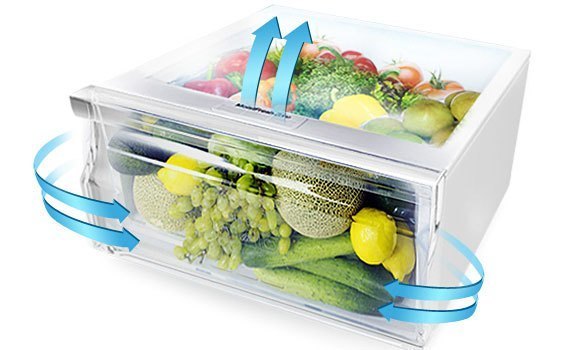 Tủ lạnh Samsung RT25FARBDSA 255 lít làm lạnh nhanh