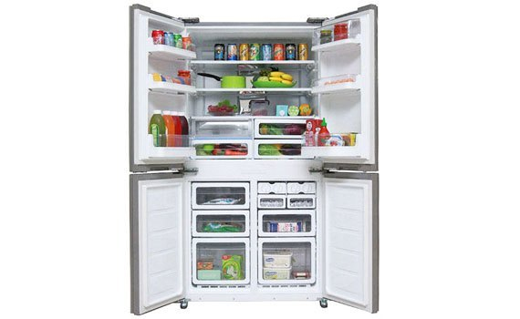 Tủ lạnh loại nào tốt? Tủ lạnh Sharp SJ-FB74V-SL 556 lít