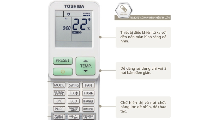 Máy lạnh Toshiba giá tốt? Máy lạnh Toshiba 1 HP RAS-H10G2KVP-V