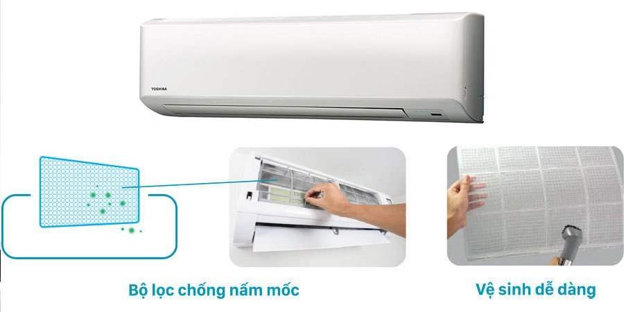 Máy lạnh Toshiba RAS-H24S3KS-V 2.5 HP giảm giá tại nguyenkim.com