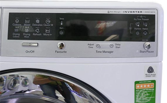 Máy giặt sấy Electrolux EWW14012 giữ quần áo của bạn luôn mới