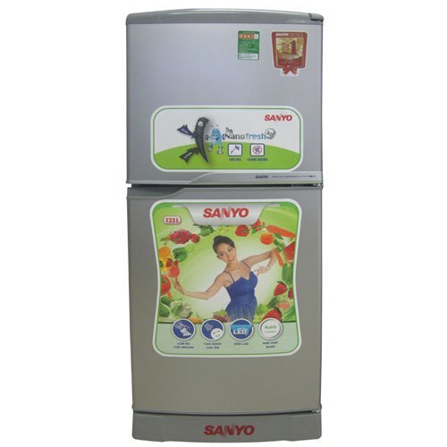 Mua Tủ Lạnh Sanyo SR-125RN 110 Lít Bạc Trả Góp tại nguyenkim.com