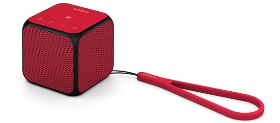 Loa Sony mini SRS-X11 màu đỏ gọn nhẹ nhiều màu sắc