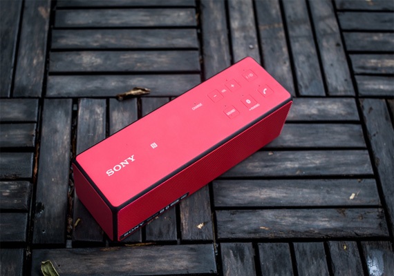 Loa Sony mini SRS-X33 màu đỏ chống nước nhỏ gọn giá rẻ