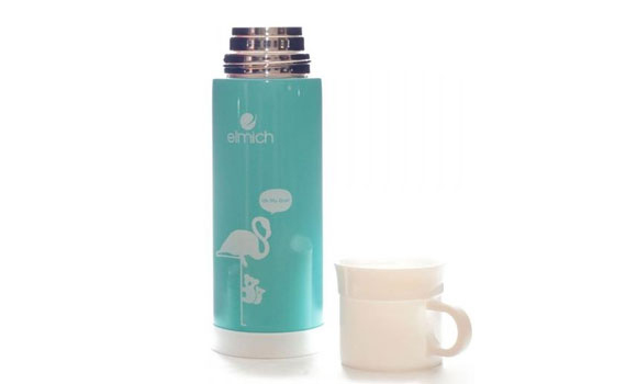 Bình lưỡng tính Elmich Inox 304 F5 500ML giúp giữ nhiệt lâu