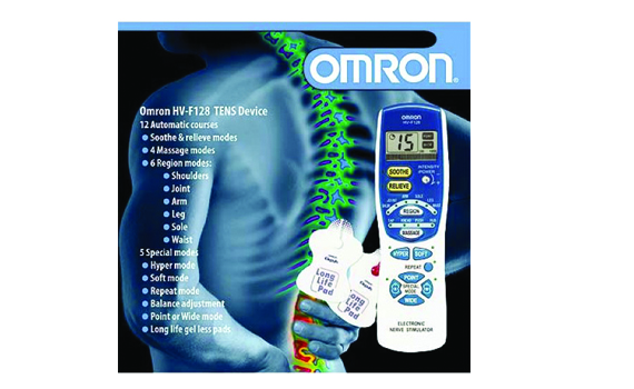 Máy massage xung điện Omron HV-F128 dải tần số rộng
