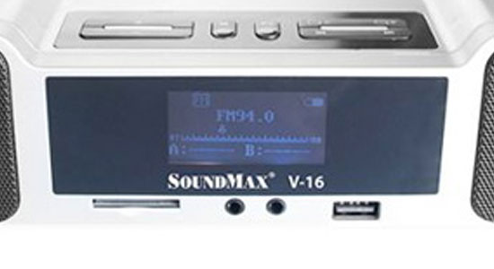 Loa vi tính SoundMax V16 nghe đài FM