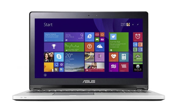 Máy tính xách tay Asus TP300LA có kiểu dáng trẻ trung, năng động