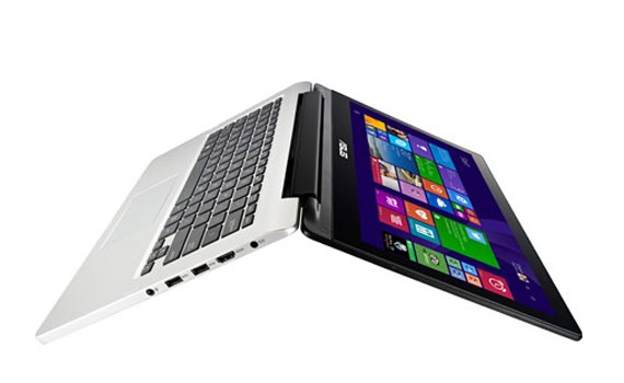 Máy tính xách tay Asus TP300LA cho âm thanh đạt chuẩn HD Audio