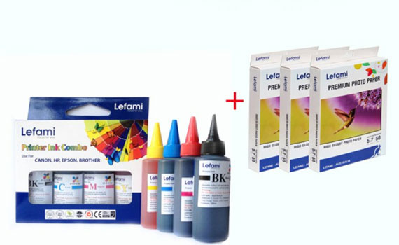 Máy in Canon Pixma MP237 trang bị mực Lefami tiết kiệm chi phí