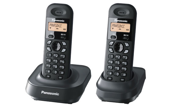 Điện thoại không dây Panasonic KX-TG1312 thiết kế nhỏ gọn, tính di động cao