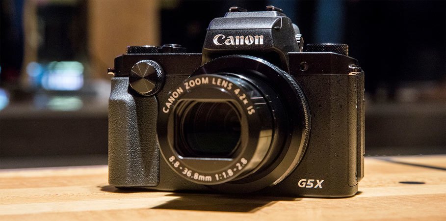Máy ảnh Canon Powershot G5X với thiết kế chuyên nghiệp