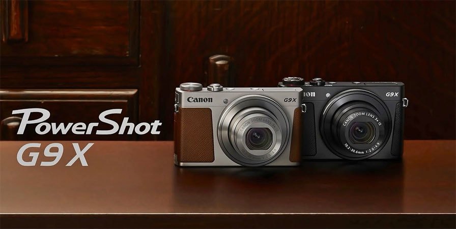 Máy ảnh Canon Powershot G9X với kết nối Wi-fi, NFC