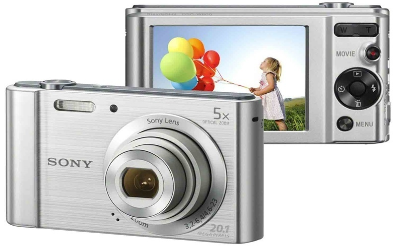 Sony DCS W800 thiết kế phay xướt đẹp mắt