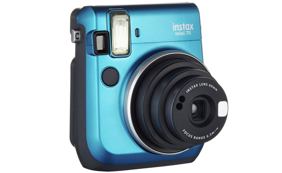 Máy chụp ảnh lấy liền Fuji Instax Mini 70 xanh giá rẻ ở nguyenkim.com
