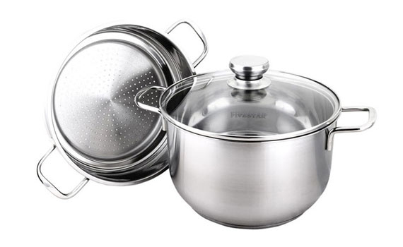Bộ 2 nồi xửng Fivestar NK ST28-3DG 28cm giá rẻ tại nguyenkim.com