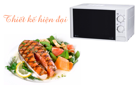 Lò vi sóng loại nào tốt? Lò vi sóng LG MH6024D 20 lít