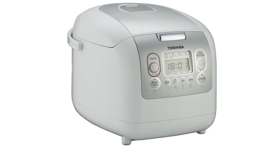 Mua nồi cơm điện nào tốt? Nồi cơm điện Toshiba RC-18NMF(WT)VN 1.8 lít