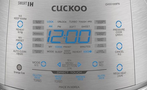 Nồi cơm điện Cuckoo CRP-CHSS1009FN sử dụng đơn giản