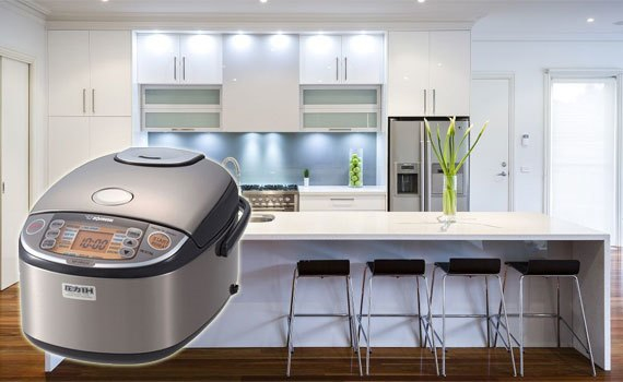 Nồi cơm điện Zojirushi NP-HRQ10 thiết kế màu xám sang trọng