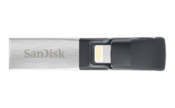 USB Sandisk iXpand IX30N 128GB thiết kế nhỏ gọn, dễ sử dụng