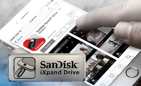USB Sandisk iXpand IX30N 128GB cho tốc độ truyền tải dữ liệu nhanh