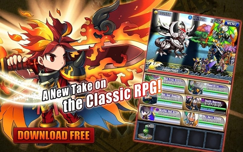 màu sắc game thể hiện sinh động trên máy tính bảng