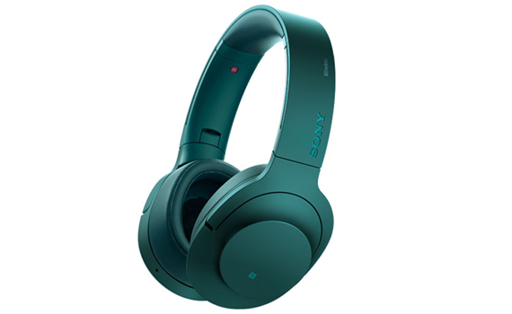 Tai nghe không dây Sony MDR-100ABN xanh giá tốt tại nguyenkim.com