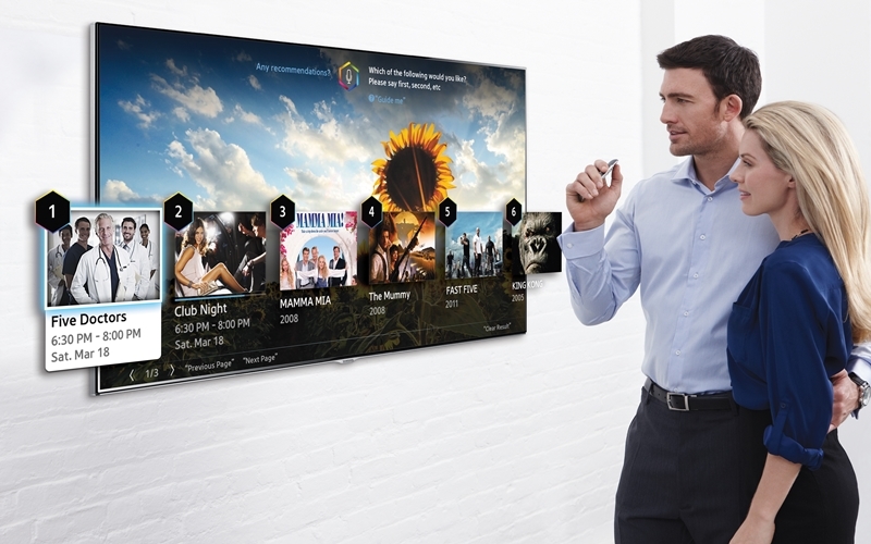 Điều khiển Smart tivi Samsung bằng giọng nói