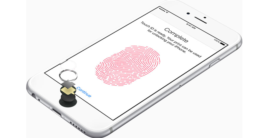 Điện thoại iPhone 6S Plus vàng hồng bảo mật Touch ID