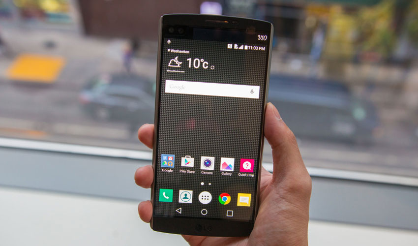Điện thoại LG V10 màu đen có bộ nhớ trong 64GB