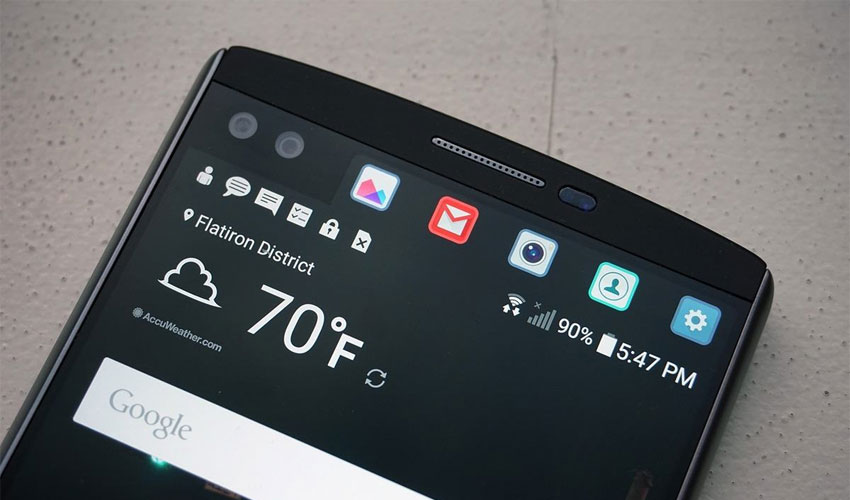 Điện thoại LG V10 Black màn hình kép 2.1 inches