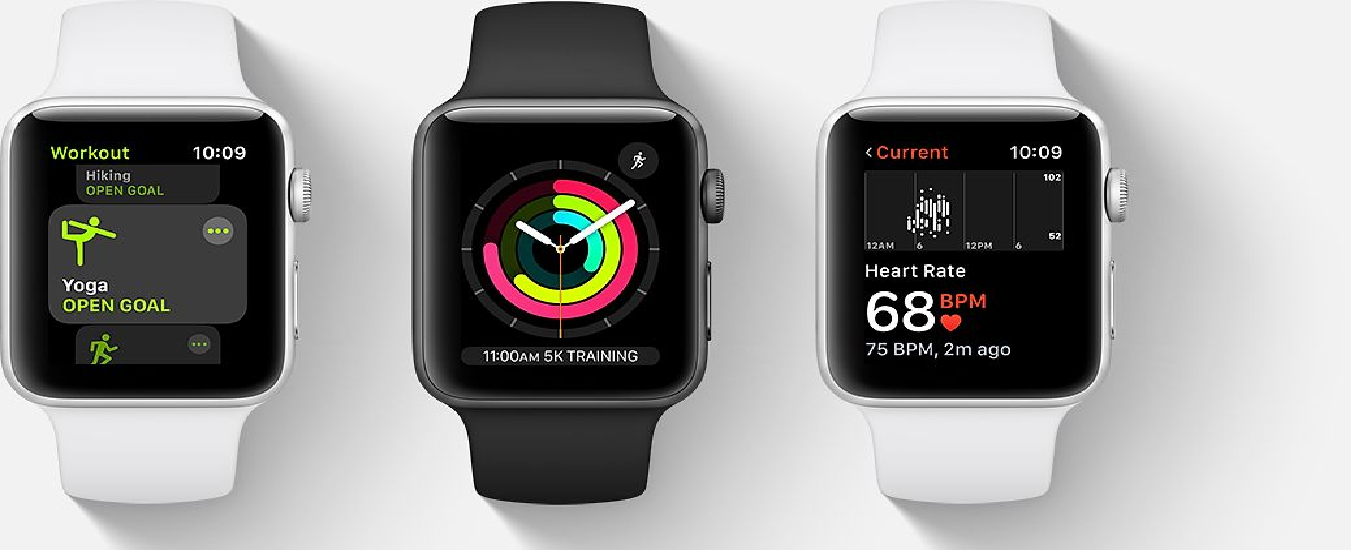 Apple Watch SE GPS 40mm Vỏ nhôm Dây cao su Trắng - Bộ vi xử lý Apple S5, trang bị nhiều tính năng mới
