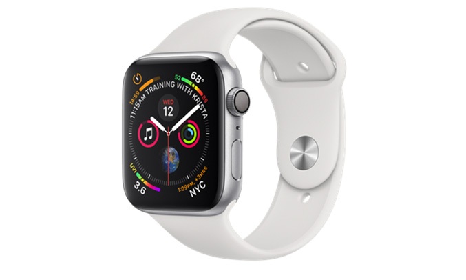 Apple Watch SE LTE 44mm Vỏ nhôm Dây cao su Trắng - Màn hình Retina sắc nét