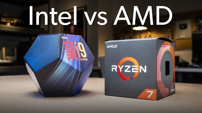 so sánh AMD và Intel