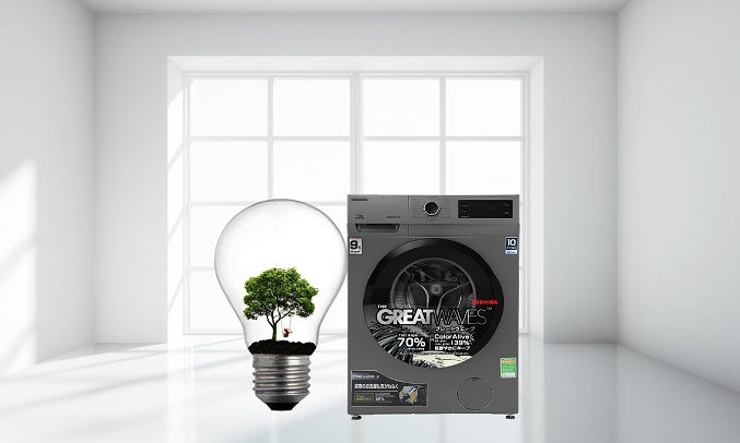 Máy giặt inverter tiết kiệm điện năng