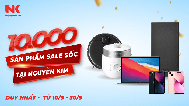 10.000 sản phẩm sale sốc tại Nguyễn Kim