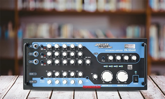Amply Jarguar Suhyoung PA-506HI giúp điều chỉnh đa dạng