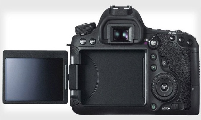 Máy ảnh Canon EOS 6D Mark II Màn hình LCD linh hoạt 