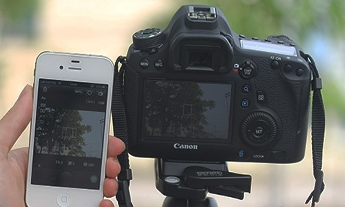 Máy ảnh Canon EOS 6D Mark II kết nối WiFi, chia sẻ nhanh