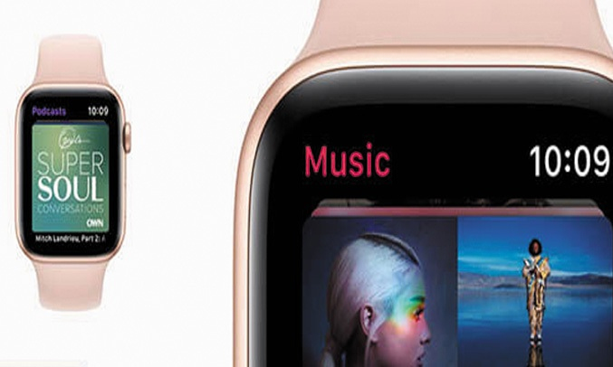 apple watch 4 pink sand sport band