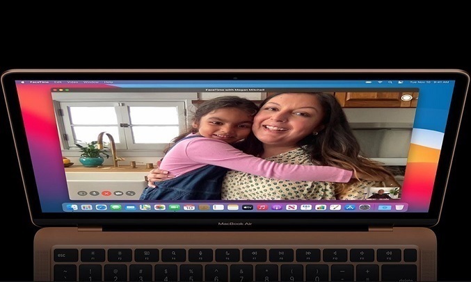 Laptop MacBook Air M1 13 inch 512GB MGNA3SA/A Bạc - Tăng cường chất lượng gọi video