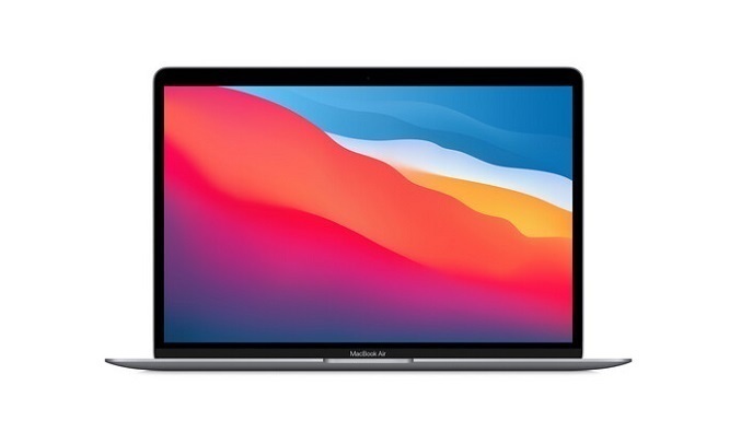 Laptop MacBook Air M1 13 inch 512GB MGNA3SA/A Bạc - Thời lượng pin lên đến 18h