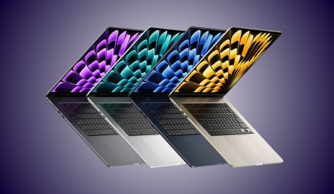 Laptop Macbook Air M2 2023 8GB/256GB/10 Core GPU MQKW3SA/A Xanh đen Thiết kế hết mực sang trọng