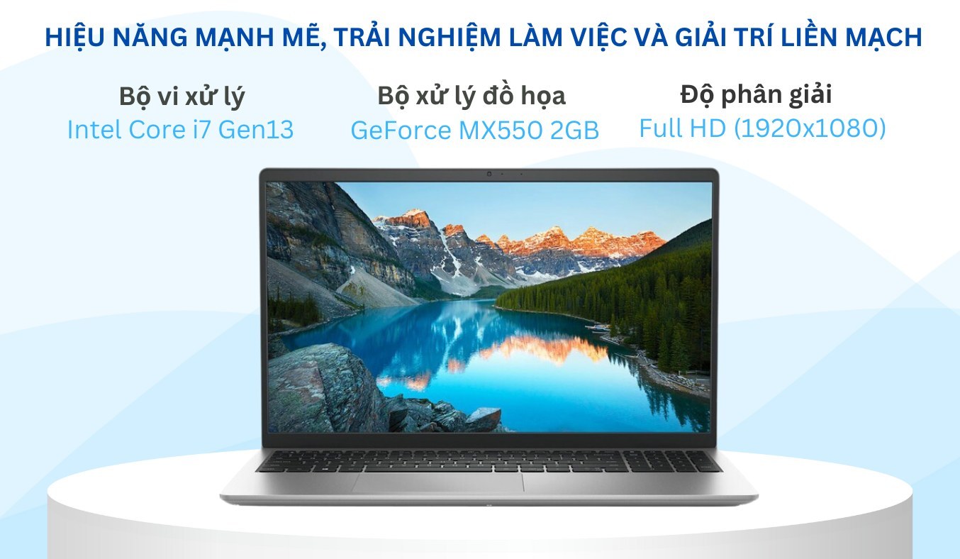 Laptop Dell Inspiron 15 3530 i7-1355U/16GB/512GB/Win11 (N3530I716W1)